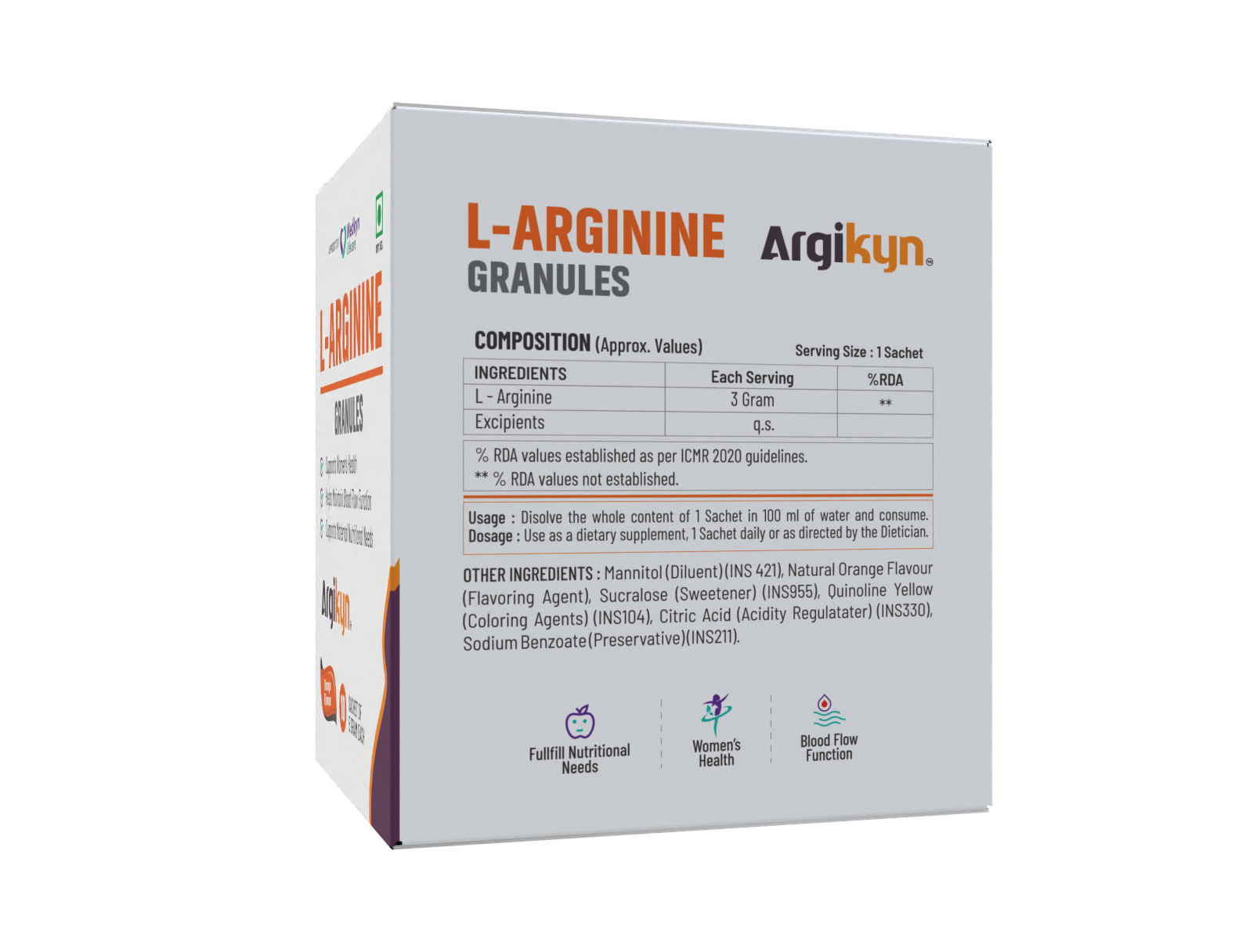 L-Arginine Granules variant